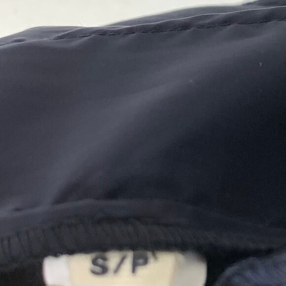 Tory Sport Lightweight Satin Track Pants Straight Leg Elastic Waist Black Small - Picture 13 of 13